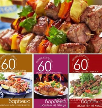 Обложка к Барбекю. Шашлык от Сергея Кашина. Сборник 3 книги (2014) FB2,PDF