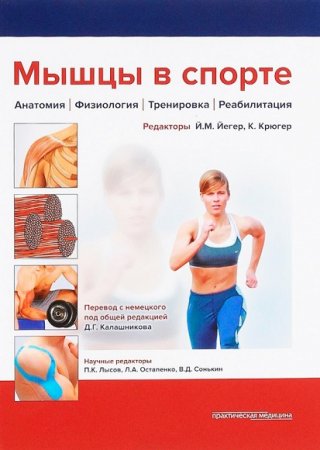 Обложка к Мышцы в спорте. Анатомия. Физиология. Тренировка. Реабилитация